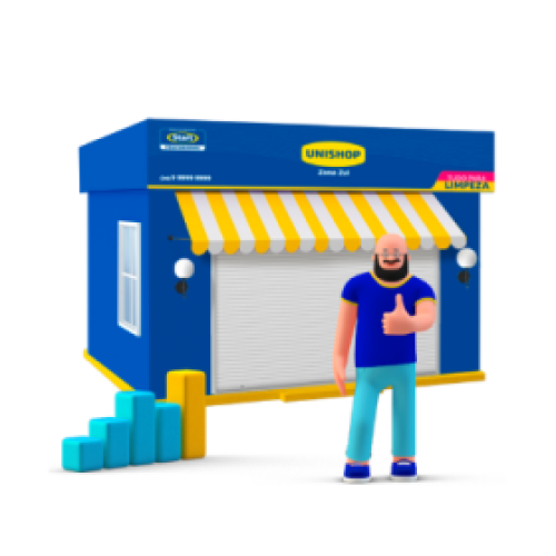 A Unishop Brasília DF - Produtos de Limpeza - é uma rede autorizada Start (Star Shop Produtos de Limpeza)
