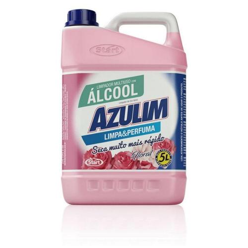 Limpador Multiuso com Álcool Azulim Floral 05 Litros