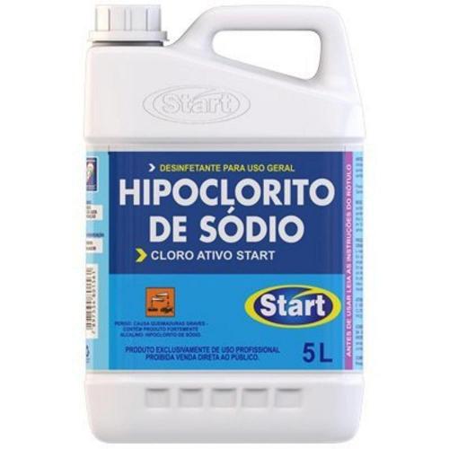 Hipoclorito de Sódio 10% 5 Litros Cloro Ativo