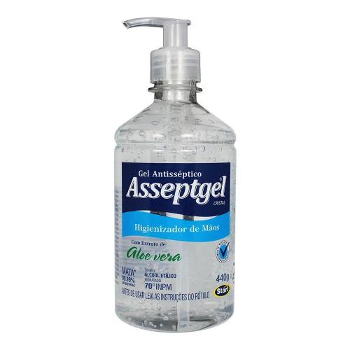 Gel Antisséptico Asseptgel 420 Gramas